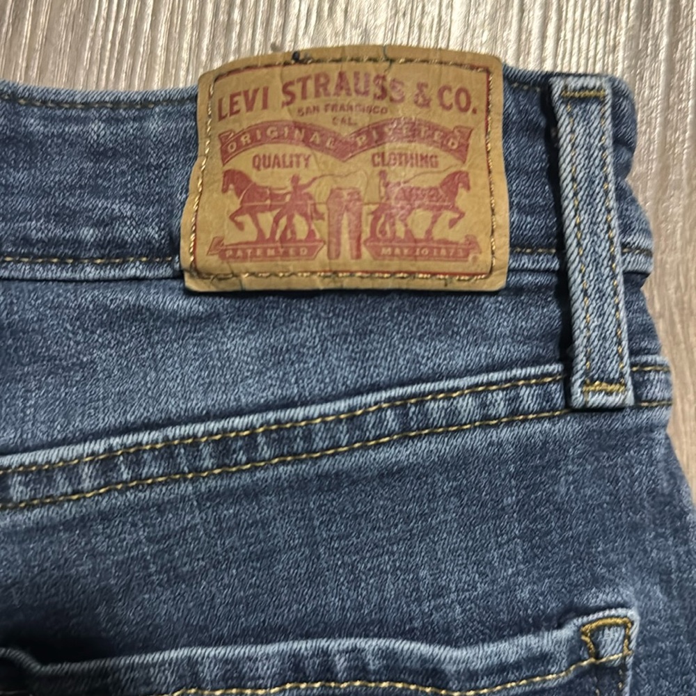 Levi's Blue High Rise Jeans